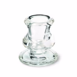 Bolsius Tapered Dinner Candle Glass Holder
