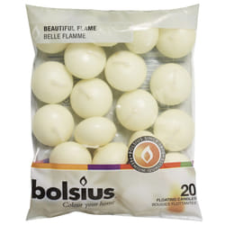 Bolsius Floating Candle, Ivory, 4.5x19x22 cm
