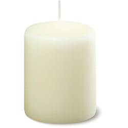 Bolsius Professional Pillar Candles Ivory (80/60) Pack of 12