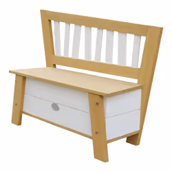 AXI Crooked Corky Storage Bench Brown/white