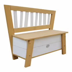 AXI Crooked Corky Storage Bench Brown/white