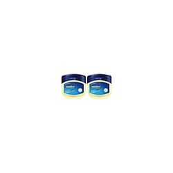 2 PCS VASELINE PURE PETROLEUM JELLY ORIGINAL 50ML DRY SKIN MOISTURISER PROTECTS FROM CHAPPING