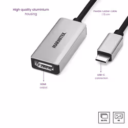 Marmitek Connect USB C to HDMI - USB-C to HDMI adapter - Additional view 6