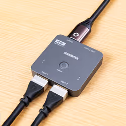 Marmitek Connect 720 - HDMI switch 8K 60Hz - 4K 120Hz - HDMI 2.1 - 2 in / 1 out - Additional view 5