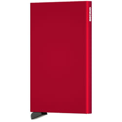 Secrid Cardprotector Card case Red Aluminium