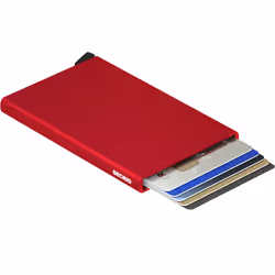 Secrid Cardprotector Card case Red Aluminium