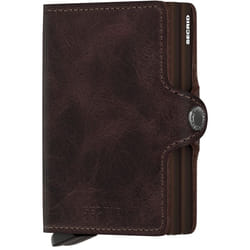 Secrid Twinwallet Vintage Wallet Chocolate Genuine leather