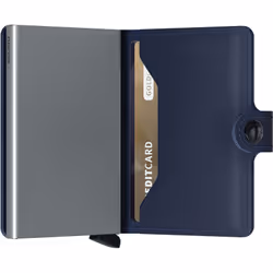 Secrid Miniwallet Original Wallet Navy Genuine leather