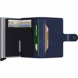 Secrid Miniwallet Original Wallet Navy Genuine leather