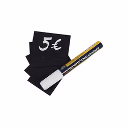 Securit TAG-A8-WT, 74 x 52 mm, Portable