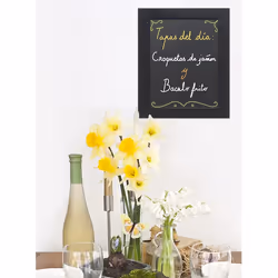 Securit WBW-BL-30-40 chalk board Black Wood - Additional view 4