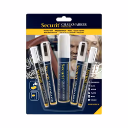 Securit BL-SMAMIX-V5-WT, White, 5 pc(s)