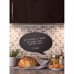 Securit Bubble chalk board Black Resin, Velcro, Wood - Additional view 3