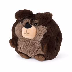 Cozy Noxxiez Dog Dark, Brown, Other, Plush, Decorative pillow