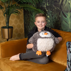 Cozy Noxxiez Penguin Decorative pillow