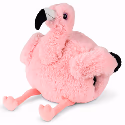 Cozy Noxxiez Flamingo, Pink, Other, Plush, Decorative pillow