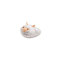 Plush Alpaca Foot Warmer Kids/Adults Animal Slipper Cuddly Cushion One Size