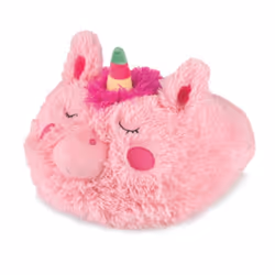 Plush Unicorn Foot Warmer Kids/Adults Animal Slipper Cuddly Cushion One Size