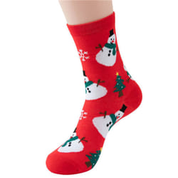 Christmas Festive Socks Unisex Xmas Character - Snowman