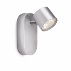 Philips myLiving Star Ceiling/Wall Spotlight 6.5W, Non-changeable bulb(s), 1 bulb(s), LED, 2700 K, 500 lm, Aluminium