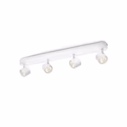 Philips Dimmable LED Star Ceiling/Wall Spotlight 4x 22W, Surfaced lighting spot, Non-changeable bulb(s), 4 bulb(s), LED, 2700 ...