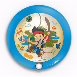 Philips Disney Sensor night light 717650516, Surfaced, Round, 1 bulb(s), 3000 K, IP20, Multicolour