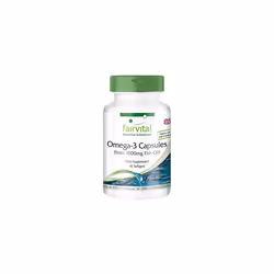 | Omega-3 Capsules from 1000mg Fish Oil - HIGH Dosage - 3000mg per Daily dose - 90 softgels - with EPA and DHA