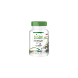 | Selenium 200mcg from Selenium Yeast - Bulk Pack for 3 Months - HIGH Dosage - Vegan - 90 Tablets