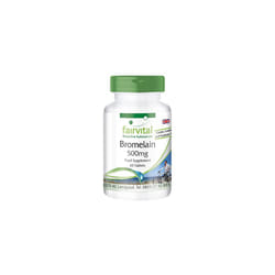 | Bromelain 500mg - Vegan - HIGH Dosage - 60 Tablets - 1200 FIP - Pineapple Enzyme