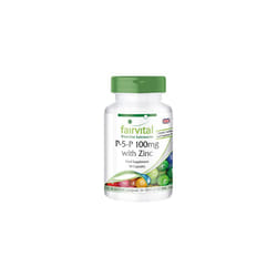 | P-5-P 100mg zinc - Bulk Pack for 3 Months - Vegan - 90 Capsules - Active Vitamin B6 - pyridoxal-5-phosphate