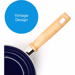 BK Indigo Saucepan With Lid 16cm New Oven Safe Non-Stick Pan