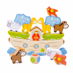New Classic Toys Balance Game - Noah's Ark, 2 yr(s), Multicolour