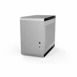 Streacom DA2, Mini Tower, PC, Silver, Mini-DTX, Mini-ITX, Aluminium, 14.5 cm