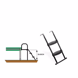 EXIT Trampoline ladder for frame heights of 50-65cm
