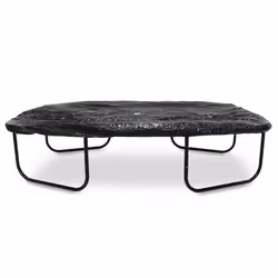 EXIT Weather cover Rectangular 214x366 (7x12ft), Trampoline cover, Polyethylene, Black