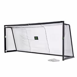 EXIT Forza Goal, Youth, Floor mounted, Black, Metal, 7.6 cm, 2.5 mm
