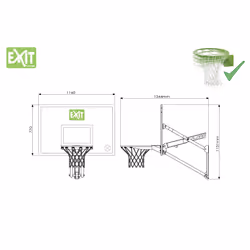 EXIT Galaxy Wall-Mount System (with Dunkring) - Additional view 5