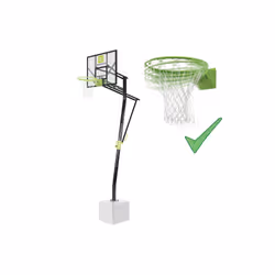 EXIT Galaxy Inground Basket (with Dunkring)