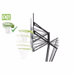 EXIT Galaxy Inground Basket (with Dunkring)