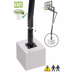 EXIT Galaxy Inground Basket (with Dunkring) - Additional view 4