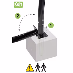 EXIT Galaxy Inground Basket (with Dunkring) - Additional view 8