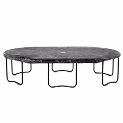 EXIT Weathercover Oval 305x427 (10x14ft), Trampoline cover, Polyethylene, Black