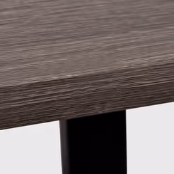 vidaXL Desk with 2 Shelves Grey and Oak Office Workstation Computer Table - Additional view 4