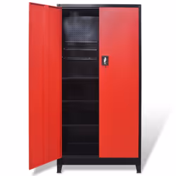 VidaXL 20158 rack cabinet Freestanding rack Black, Red - Additional view 4