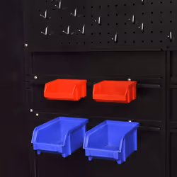 VidaXL 20158 rack cabinet Freestanding rack Black, Red - Additional view 5