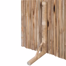 vidaXL Room Divider Fence Panel Bamboo 180x170cm Separator Garden Barrier