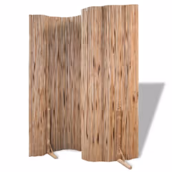 vidaXL Room Divider Fence Panel Bamboo 180x170cm Separator Garden Barrier