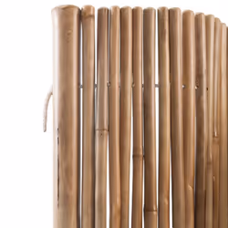 vidaXL Room Divider Fence Panel Bamboo 180x170cm Separator Garden Barrier - Additional view 4
