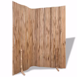 vidaXL Room Divider Fence Panel Bamboo 180x170cm Separator Garden Barrier - Additional view 5