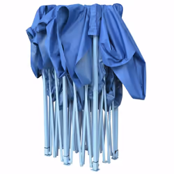 Garden Furniture Set Foldable Tent Pop-Up 3x6 m Blue - Additional view 5